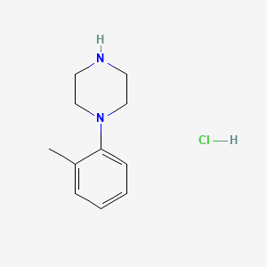 molecular formula C11H17ClN2 B3428925 1-(邻甲苯基)哌嗪盐酸盐 CAS No. 70849-60-4