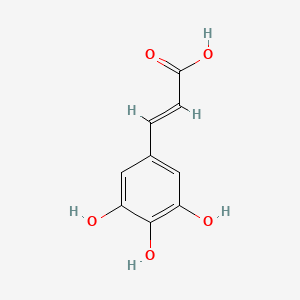 molecular formula C9H8O5 B3428939 3,4,5-三羟基肉桂酸 CAS No. 709007-50-1