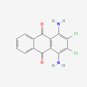molecular formula C14H8Cl2N2O2 B3428947 1,4-Diamino-2,3-dichloroanthraquinone CAS No. 70956-27-3