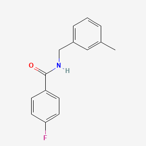 4-fluoro-N-(3-methylbenzyl)benzamide