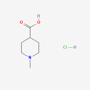 molecular formula C7H14ClNO2 B3429004 1-methylpiperidine-4-carboxylic Acid Hydrochloride CAS No. 71235-92-2