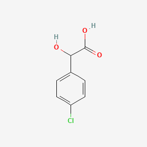 molecular formula C8H7ClO3 B3429013 4-Chloromandelic acid CAS No. 7138-34-3