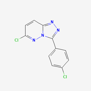 6-Chloro-3-(4-chlorophenyl)-[1,2,4]triazolo[4,3-b]pyridazine