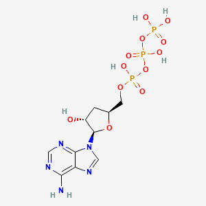 molecular formula C10H16N5O12P3 B3429089 Cordycepin triphosphate CAS No. 71997-32-5
