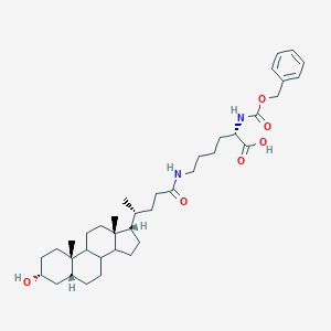 molecular formula C38H58N2O6 B034291 Cbz-E-lcl CAS No. 104211-96-3