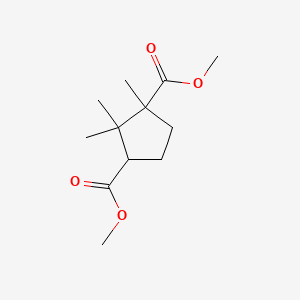 molecular formula C12H20O4 B3429141 樟脑二甲酸酯 CAS No. 7282-27-1