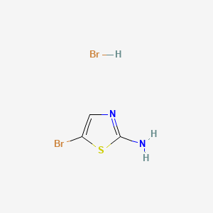 molecular formula C3H4Br2N2S B3429169 2-Amino-5-bromothiazole hydrobromide CAS No. 729558-58-1