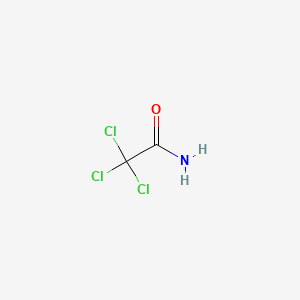 molecular formula C2H2Cl3NO B3429180 2,2,2-Trichloroacetamide CAS No. 73006-90-3