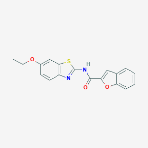 N-(6-Ethoxy-1,3-benzothiazol-2-yl)-1-benzofuran-2-carboxamide