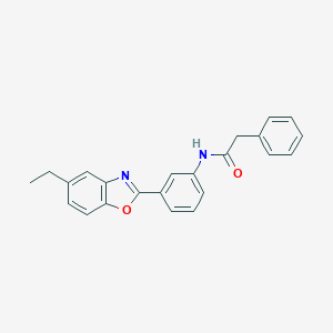 N-[3-(5-ethyl-1,3-benzoxazol-2-yl)phenyl]-2-phenylacetamide