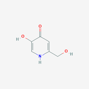 molecular formula C6H7NO3 B3429298 6-(Hydroxymethyl)pyridine-3,4-diol CAS No. 736088-02-1