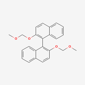 molecular formula C24H22O4 B3429376 2-(Methoxymethoxy)-1-[2-(methoxymethoxy)naphthalen-1-yl]naphthalene CAS No. 74292-20-9