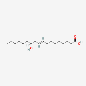 molecular formula C18H34O3 B3429387 (9E)-12-hydroxyoctadec-9-enoic acid CAS No. 7431-95-0