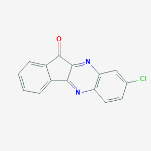 molecular formula C15H7ClN2O B342941 8-Chloro-11H-indeno[1,2-b]quinoxalin-11-one 