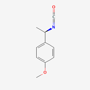 molecular formula C10H11NO2 B3429476 (R)-(+)-1-(4-Methoxyphenyl)ethyl isocyanate CAS No. 745783-82-8