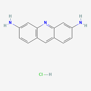molecular formula C13H11N3.HCl<br>C13H12ClN3 B3429484 Proflavine hydrochloride CAS No. 7459-75-8
