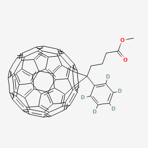 molecular formula C72H14O2 B3429515 (6,6)-Pentadeuterophenyl C61 butyric AC& CAS No. 749898-80-4