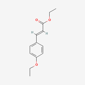 molecular formula C13H16O3 B3429596 Ethyl p-ethoxycinnamate CAS No. 75332-46-6