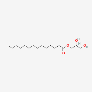 molecular formula C17H34O4 B3429637 Monomyristin CAS No. 75685-84-6