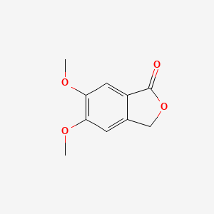 molecular formula C10H10O4 B3429679 5,6-二甲氧基-3H-异苯并呋喃-1-酮 CAS No. 759409-69-3