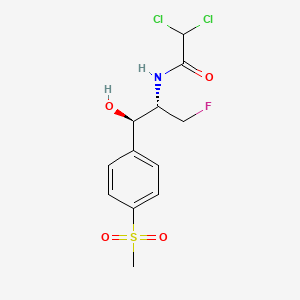 molecular formula C12H14Cl2FNO4S B3429733 Florfenicol CAS No. 76639-94-6