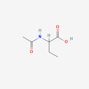 molecular formula C6H11NO3 B3429738 2-(Acetylamino)butanoic acid CAS No. 7682-14-6
