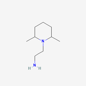 molecular formula C9H20N2 B3429745 2-(2,6-Dimethyl-piperidin-1-yl)-ethylamine CAS No. 769-24-4
