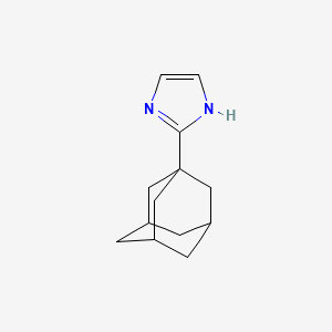 molecular formula C13H18N2 B3429768 2-(1-Adamantyl)imidazole CAS No. 77139-81-2