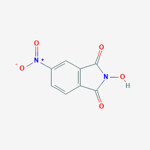 molecular formula C8H4N2O5 B034298 N-Hydroxy-4-nitrophthalimide CAS No. 105969-98-0