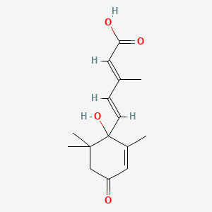 molecular formula C15H20O4 B3429818 (+)-Abscisic acid CAS No. 7773-56-0