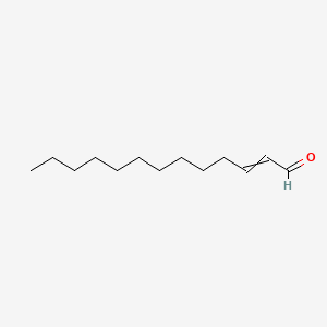 molecular formula C13H24O B3429825 Tridec-2-enal CAS No. 7774-82-5