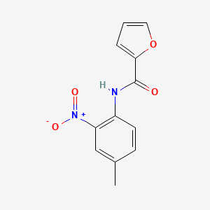 N-(4-methyl-2-nitrophenyl)furan-2-carboxamide