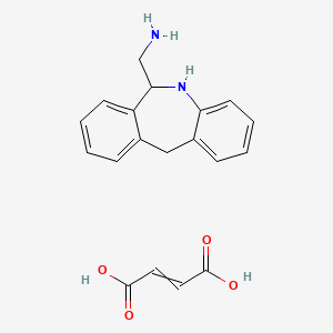 B3430105 but-2-enedioic acid;6,11-dihydro-5H-benzo[c][1]benzazepin-6-ylmethanamine CAS No. 80012-79-9