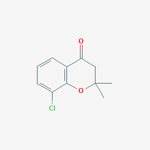 B3430121 8-Chloro-2,2-dimethylchroman-4-one CAS No. 80055-87-4