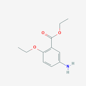 molecular formula C11H15NO3 B3430130 Ethyl 5-amino-2-ethoxybenzoate CAS No. 80074-91-5