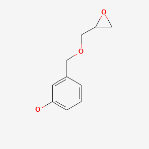 molecular formula C11H14O3 B3430227 2-{[(3-Methoxyphenyl)methoxy]methyl}oxirane CAS No. 80910-00-5