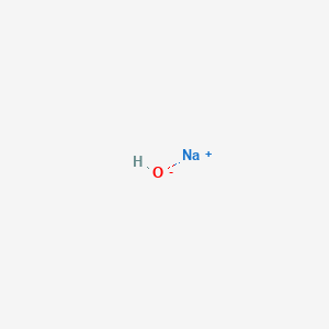 molecular formula HNaO<br>NaOH B3430247 Sodium hydroxide CAS No. 81133-20-2