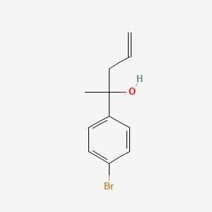 2-(4-Bromophenyl)-4-penten-2-ol