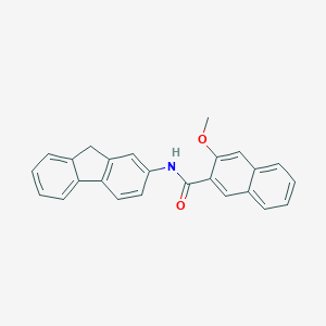 N-(9H-fluoren-2-yl)-3-methoxy-2-naphthamide