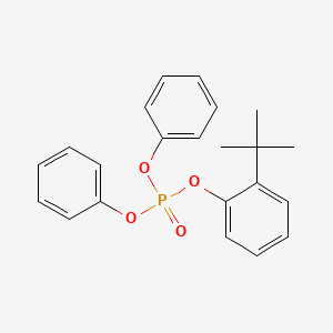 molecular formula C22H23O4P B3430405 tert-Butylphenyl diphenyl phosphate CAS No. 83242-23-3