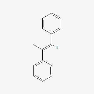 molecular formula C15H14 B3430406 1,2-Diphenylpropene CAS No. 833-81-8