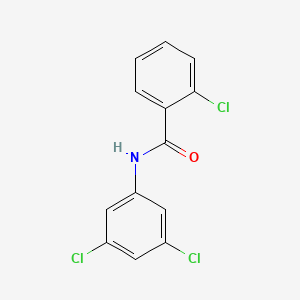 molecular formula C13H8Cl3NO B3430419 2-chloro-N-(3,5-dichlorophenyl)benzamide CAS No. 83426-50-0