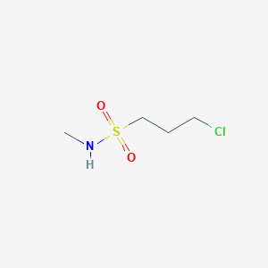 molecular formula C4H10ClNO2S B3430457 3-chloro-N-methylpropane-1-sulfonamide CAS No. 83635-06-7