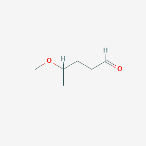 molecular formula C6H12O2 B3430783 4-Methoxy-valeraldehyde CAS No. 861554-75-8