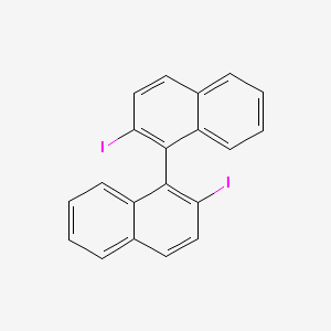 molecular formula C20H12I2 B3430842 1,1'-联萘，2,2'-二碘- CAS No. 86688-07-5