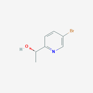 2-Pyridinemethanol, 5-bromo-alpha-methyl-, (alphaS)-