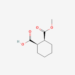 molecular formula C9H14O4 B3431075 Cis-2-Carbomethoxycyclohexane-1-Carboxylic Acid CAS No. 88335-91-5