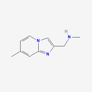 Methyl-(7-methyl-imidazo[1,2-a]pyridin-2-ylmethyl)-amine