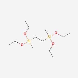 molecular formula C12H30O4Si2 B3431171 1,2-Bis(methyldiethoxysilyl)ethane CAS No. 88736-80-5