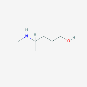 molecular formula C6H15NO B3431246 2-Methylamino-pentanol-(5) CAS No. 89585-18-2